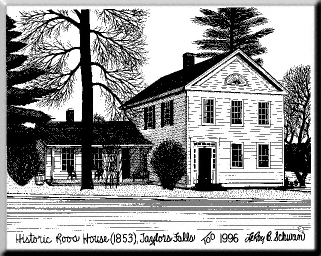 Historic Roos House (1853) - Taylors Falls, Minnesota