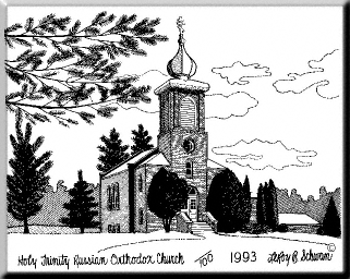 Holy Trinity Russian Orthodox Church - Clayton, Wisconsin
