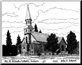 Old St. Patricks Catholic Church - Hudson, Wisconsin
