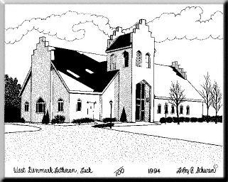 West Denmark Lutheran Church - Luck, Wisconsin